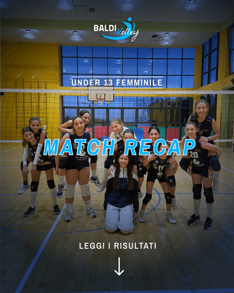 14 febbraio: Vittoria Involley Baldisport