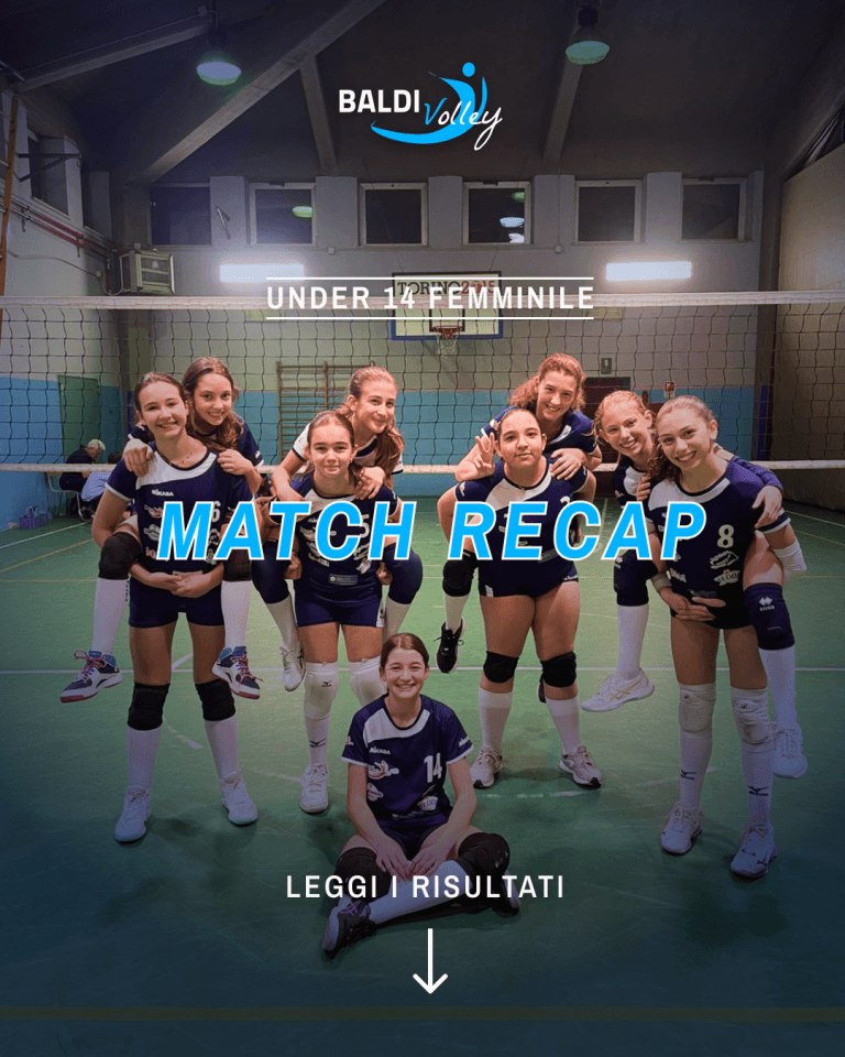 16 gennaio 2026. Vittoria Under 14 – Baldi blu