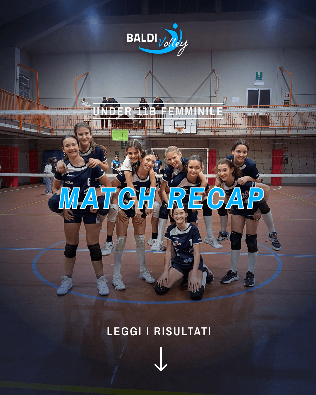22 gennaio: vittoria Under 14 – Baldi Blu