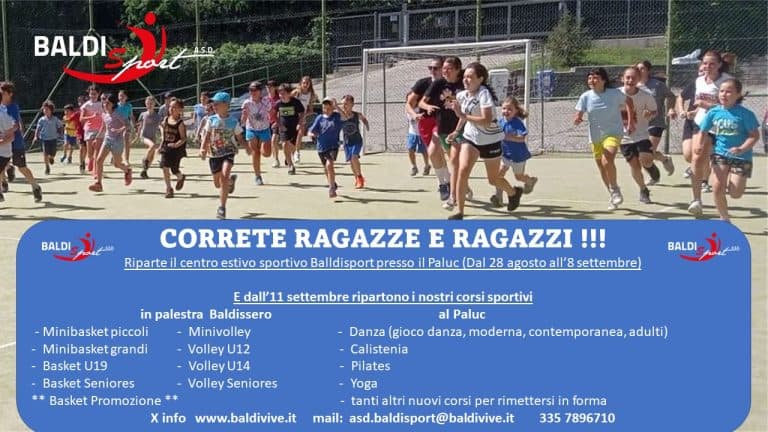 Baldisport non si ferma MAI