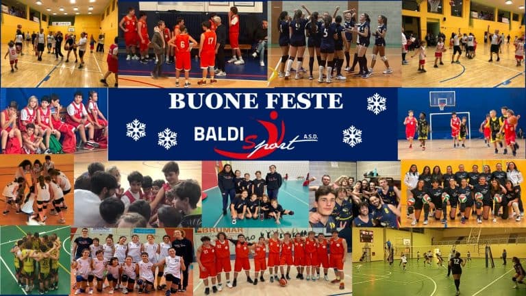 La prima parte della stagione 2022-2023 di Baldisport si chiude con una bellissima festa al …. “Pala Berruto”
