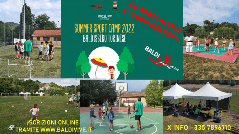 Summer Camp Baldisport 2022 – PARTITI!!!