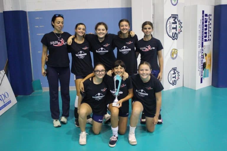 U14 volley Baldisport nuovamente vittoriosa tra le mura amiche
